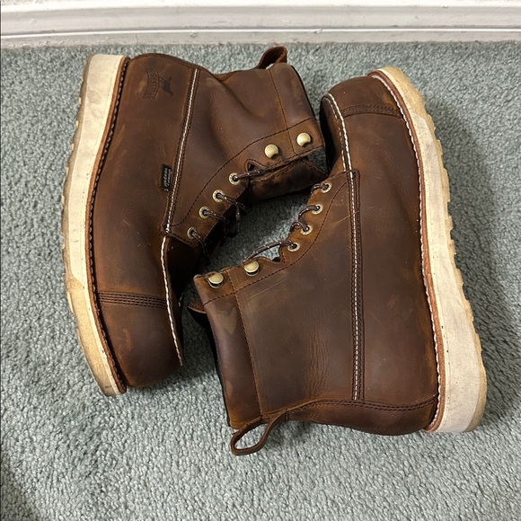 Irish Setter Wingshooter Waterproof Safety Toe Work Boots mens Size 9 EE 83630 - Picture 3 of 8